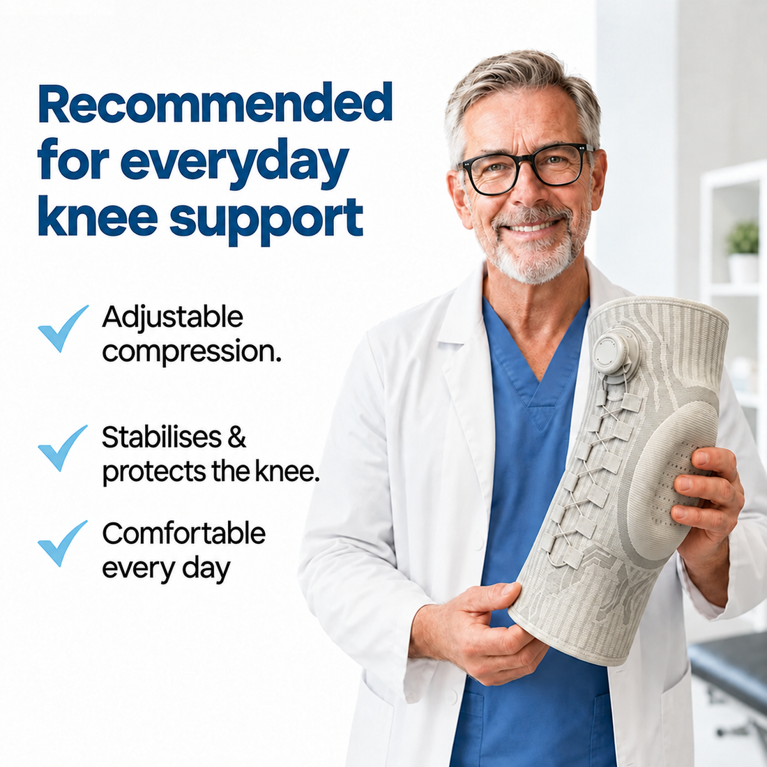 Recommended for everyday knee support