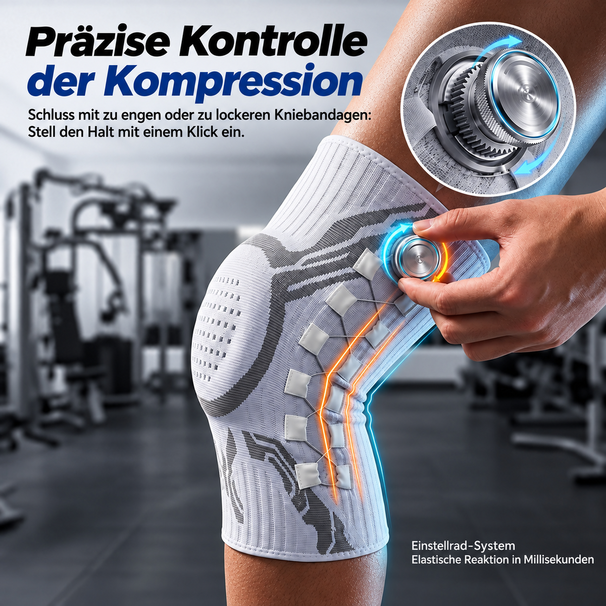 Praezise Kontrolle der Kompression