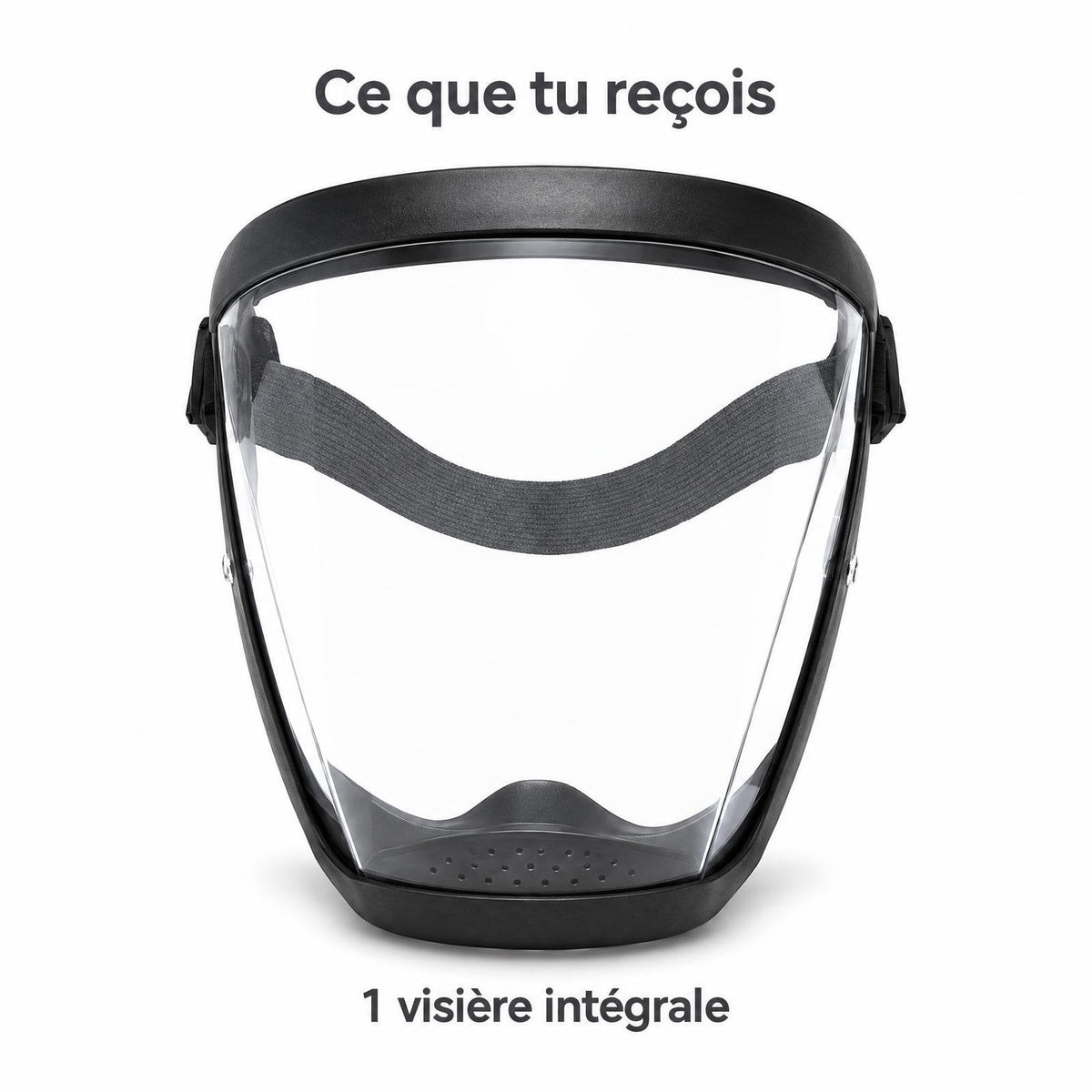 Ce que tu reçois : une visière intégrale